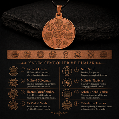 Şifalı Saf Bakır Koruma Zırh