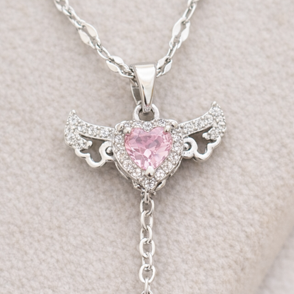 14 Ayar Altın Kaplama Sevgi Meleği Kolye