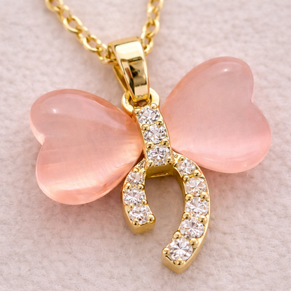 14 Ayar Altın Kaplama Fiyonk Kolye