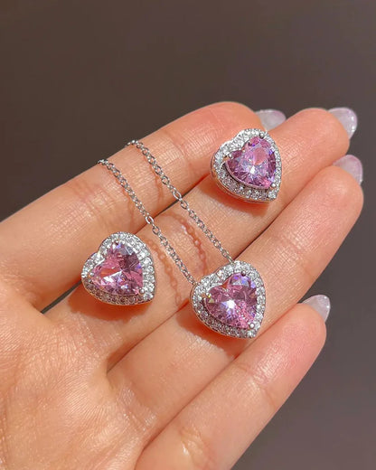14 Ayar Altın Kaplama Pandora Kolye+Yüzük+Küpe Set
