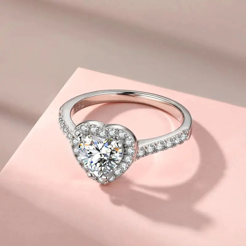 14 Ayar Altın Kaplama Pandora Yüzük(Beyaz Taş)