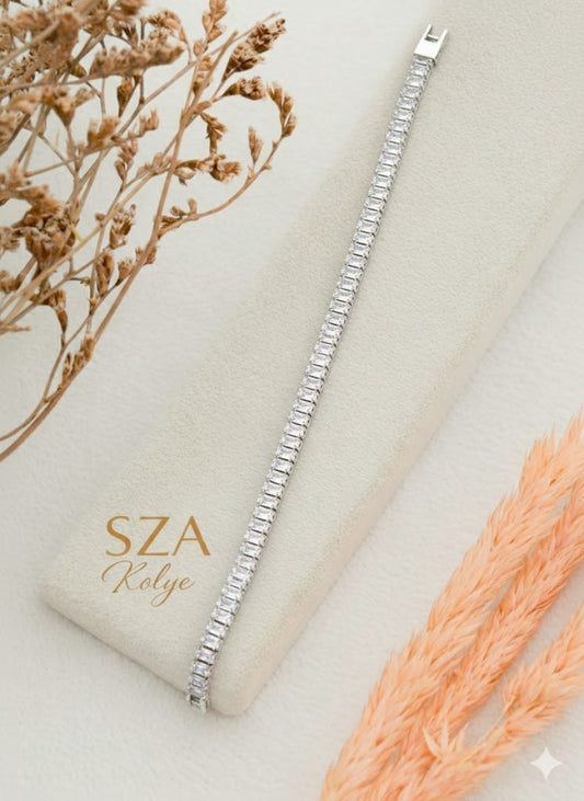 Gümüş Kaplama Su Yolu Bileklik